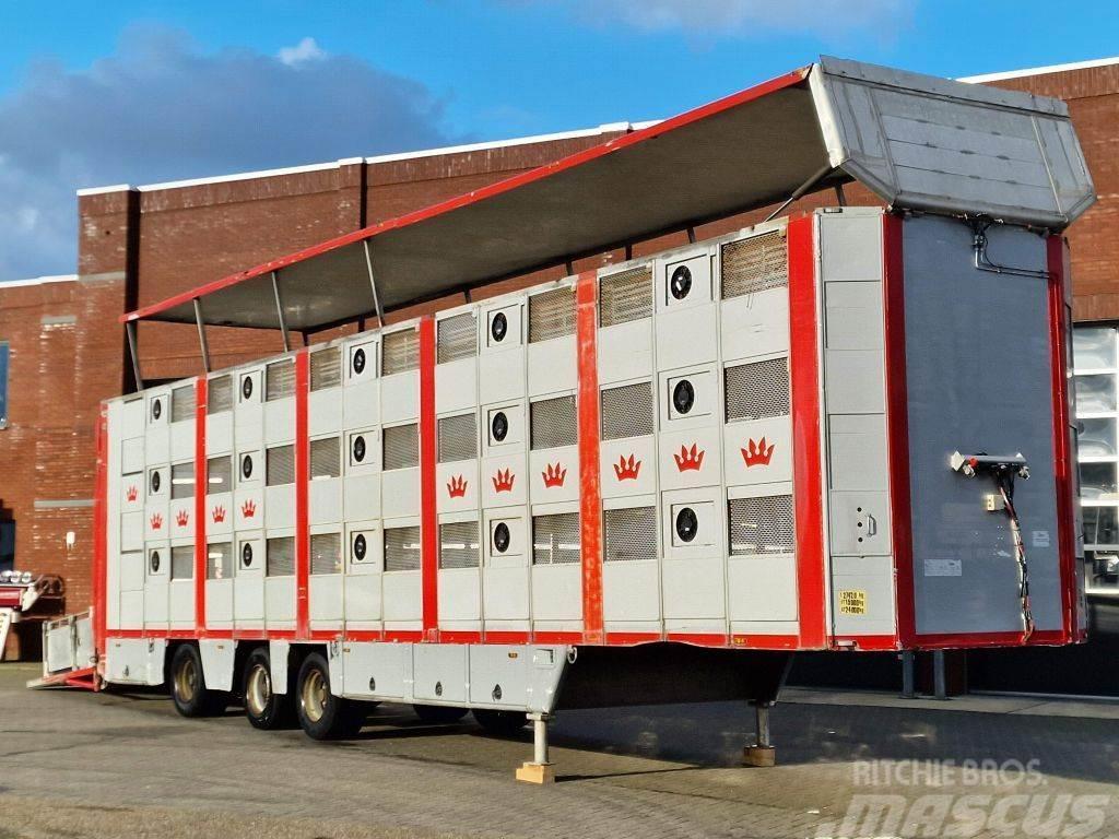  CUPPERS 3 deck livestock trailer - Water & Ventila Livestock transport