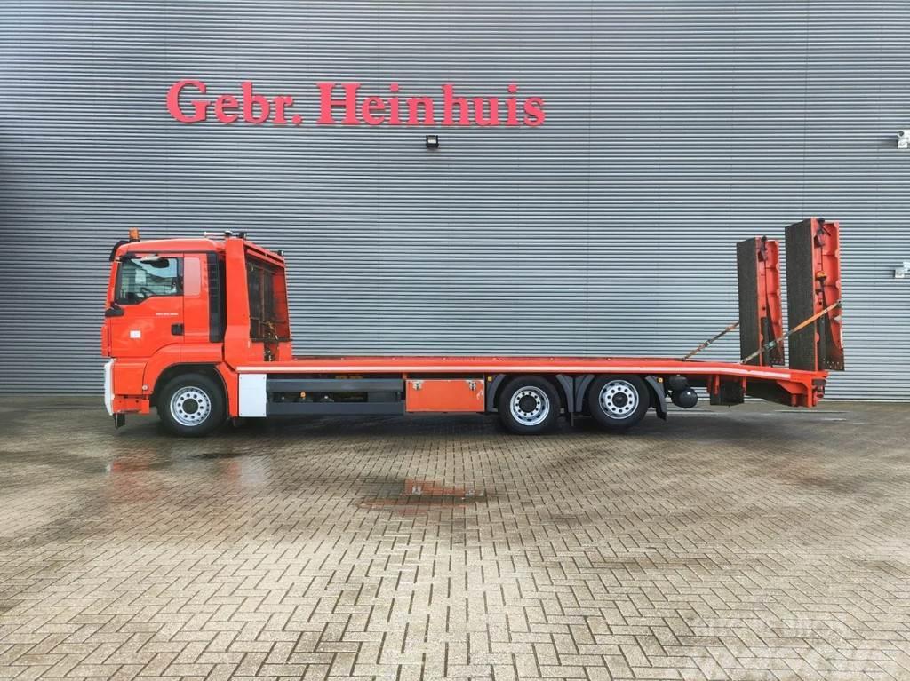 MAN TGS 26.360 6x2 Euro 5 Winch Ramps German Truck! Transport vehicles