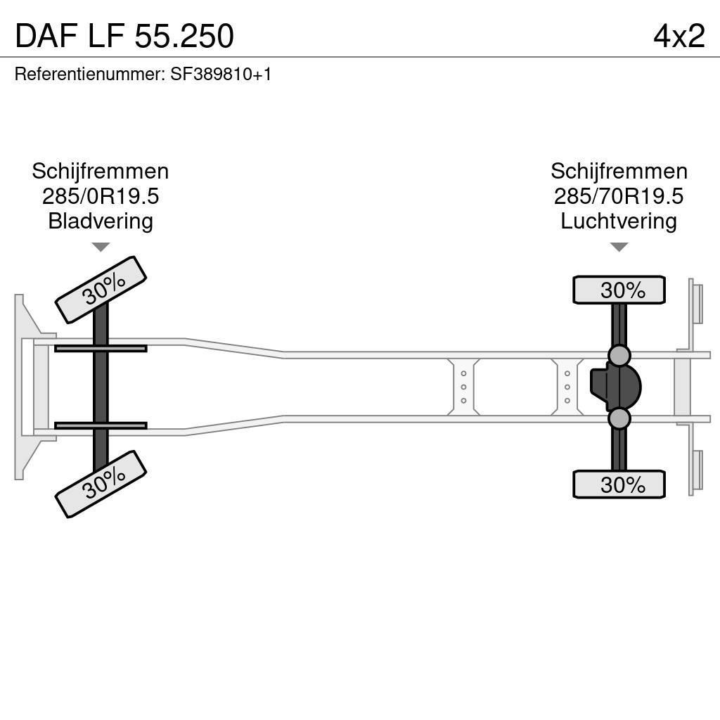 DAF LF 55.250 Curtain sider trucks