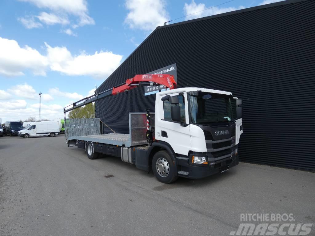 Scania P 220 Truck mounted cranes