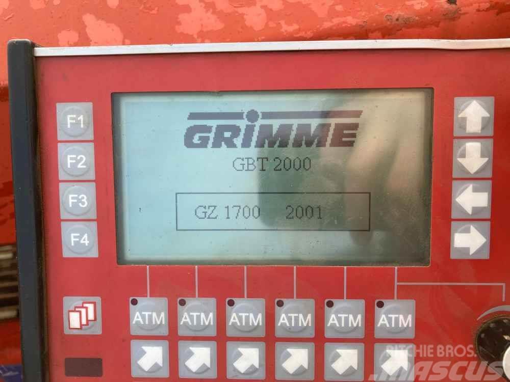 Grimme GZ 1700 DL Windrower Potato harvesters