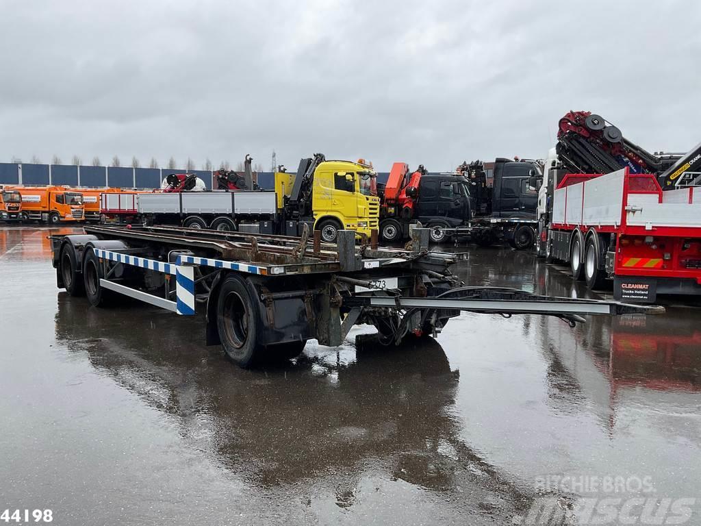 GS Meppel 3-assige containeraanhangwagen Container trailers