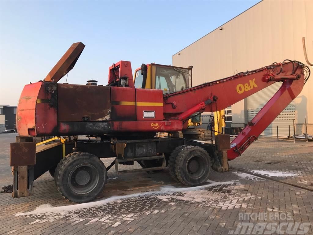 O&K MH 6.5  (For parts) Wheeled excavators