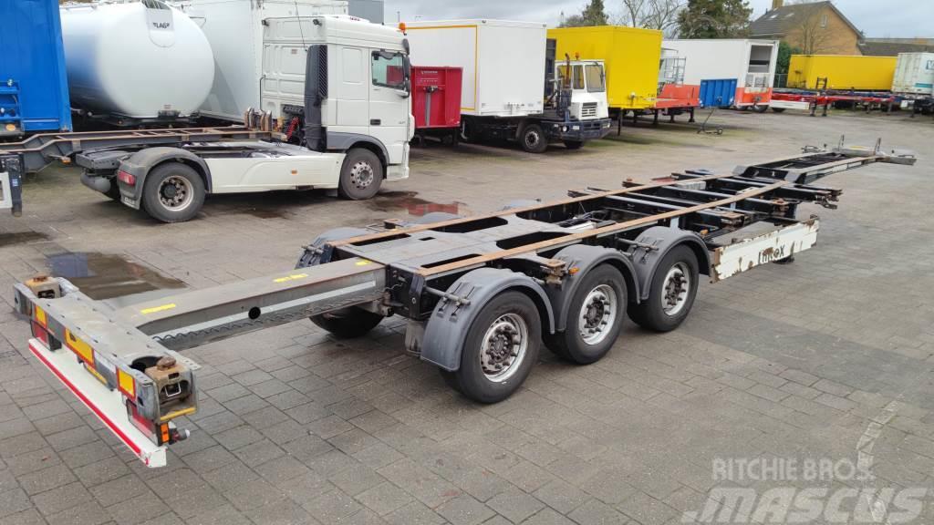 Schmitz Cargobull SCF 24 3-Assen Schmitz - Lift-as - Kop/Kont Schuiv Container semi-trailers