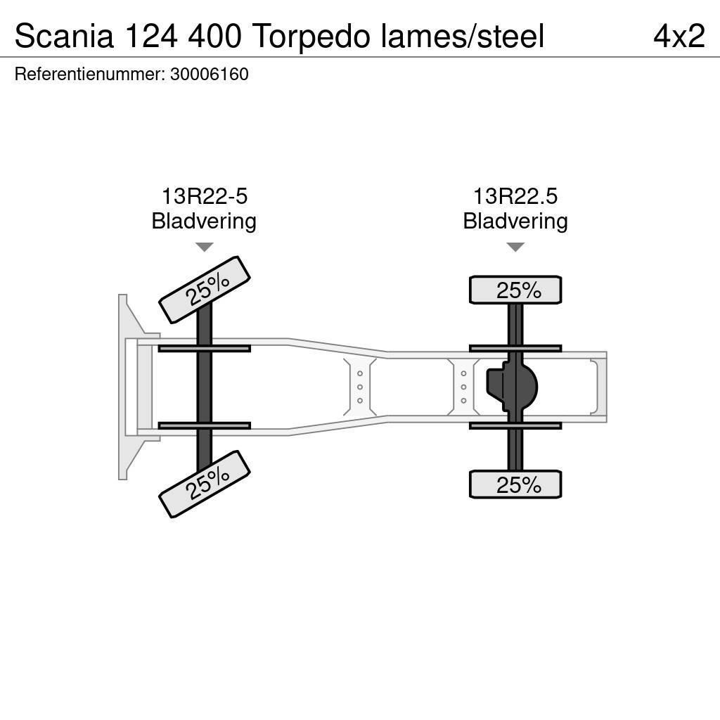 Scania 124 400 Torpedo lames/steel Prime Movers