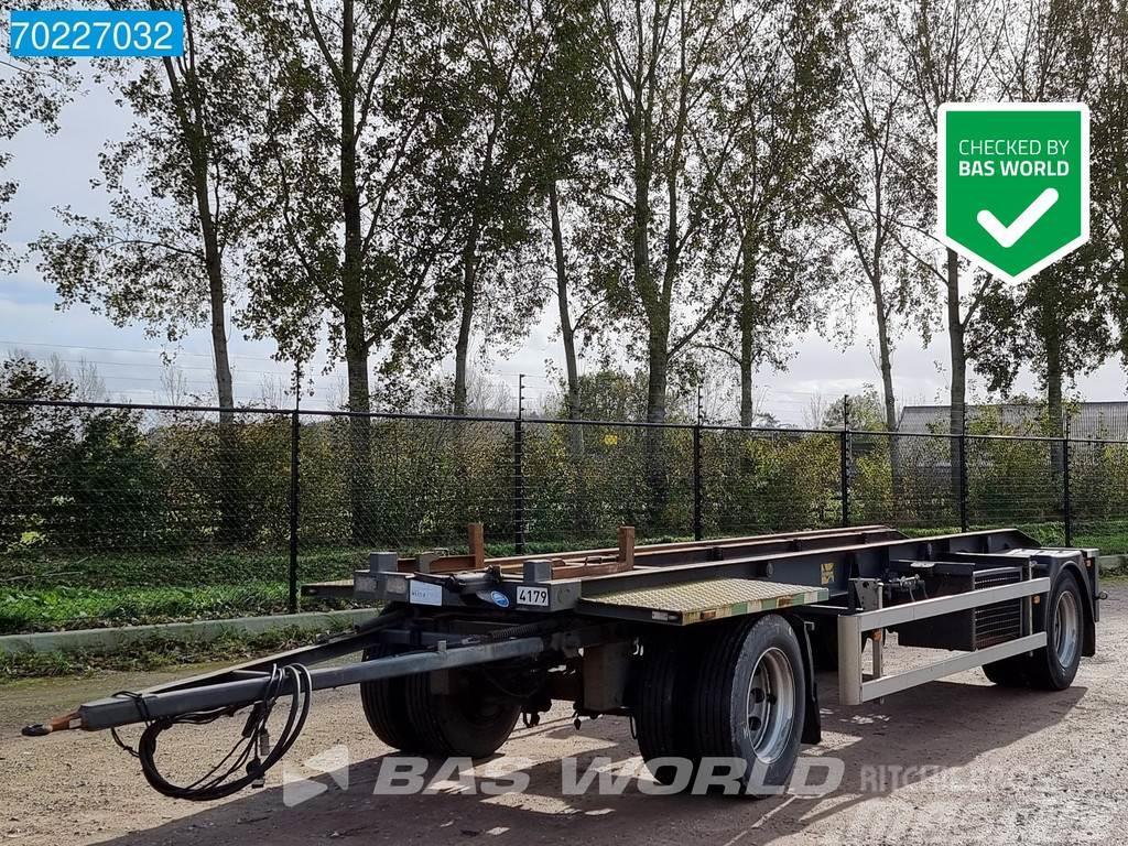 Kraker B U 10 10ST 2 axles Container trailers