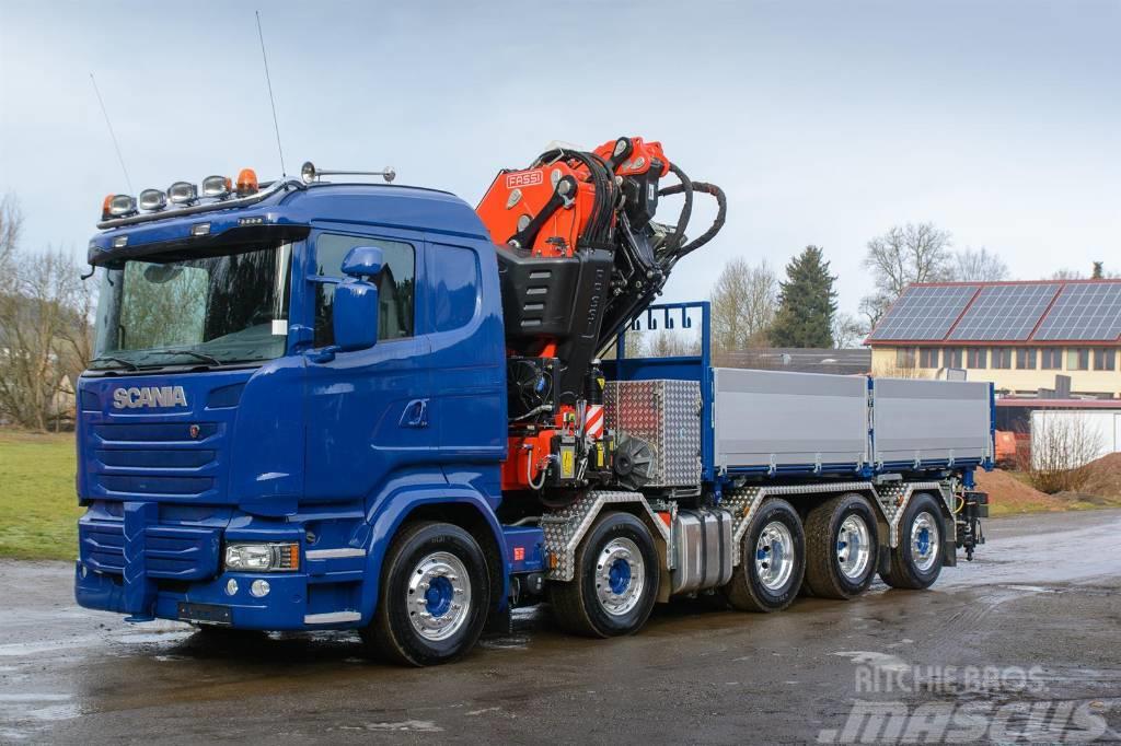 Scania R 490 Truck mounted cranes