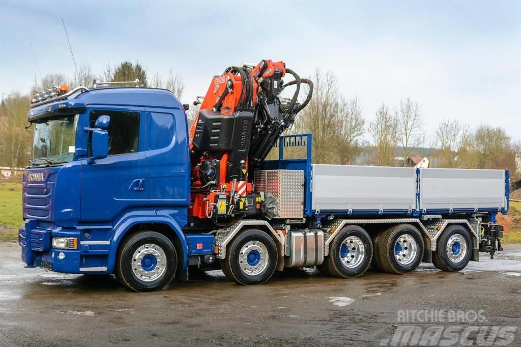 Scania R 490 Truck mounted cranes
