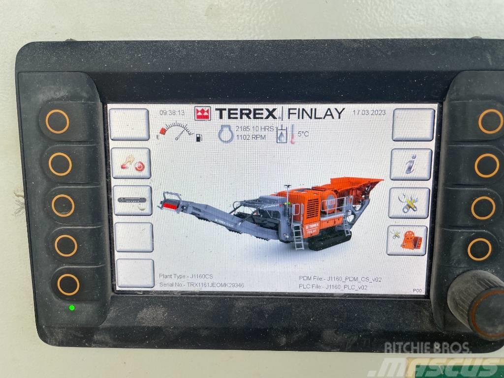 Terex Finlay J1160 kæbeknuser Mobile crushers