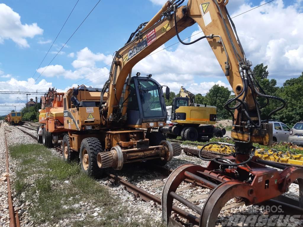 CASE 788 SR Rail Road Excavator Rail Maintenance