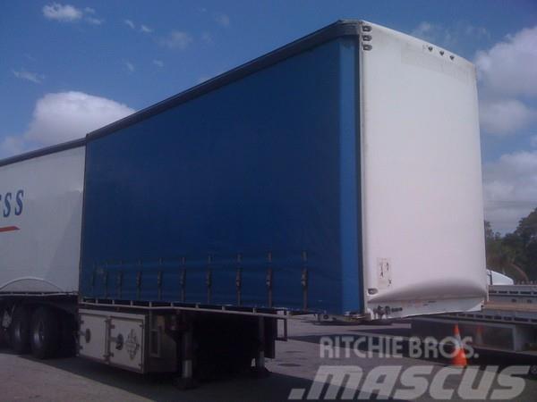  Freighter B-double 12plt lead 22plt tag Curtain sider semi-trailers