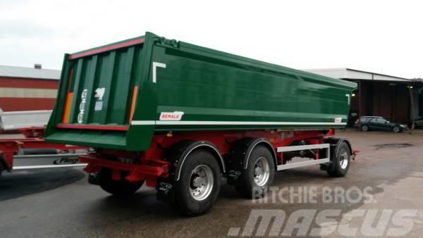 Benalu Siderale Tippsläp 3-axlad 30 ton 7,2m/7,8m, Tipper trailers