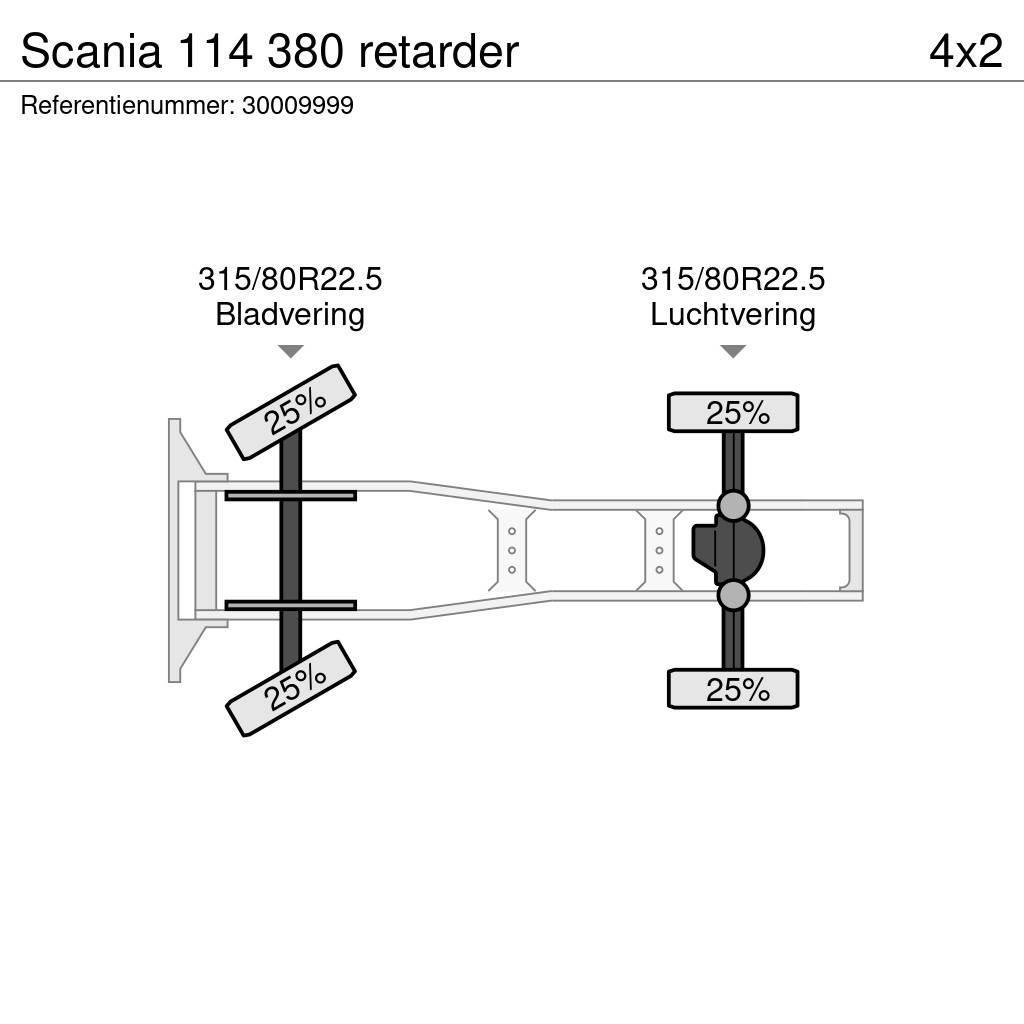 Scania 114 380 retarder Prime Movers