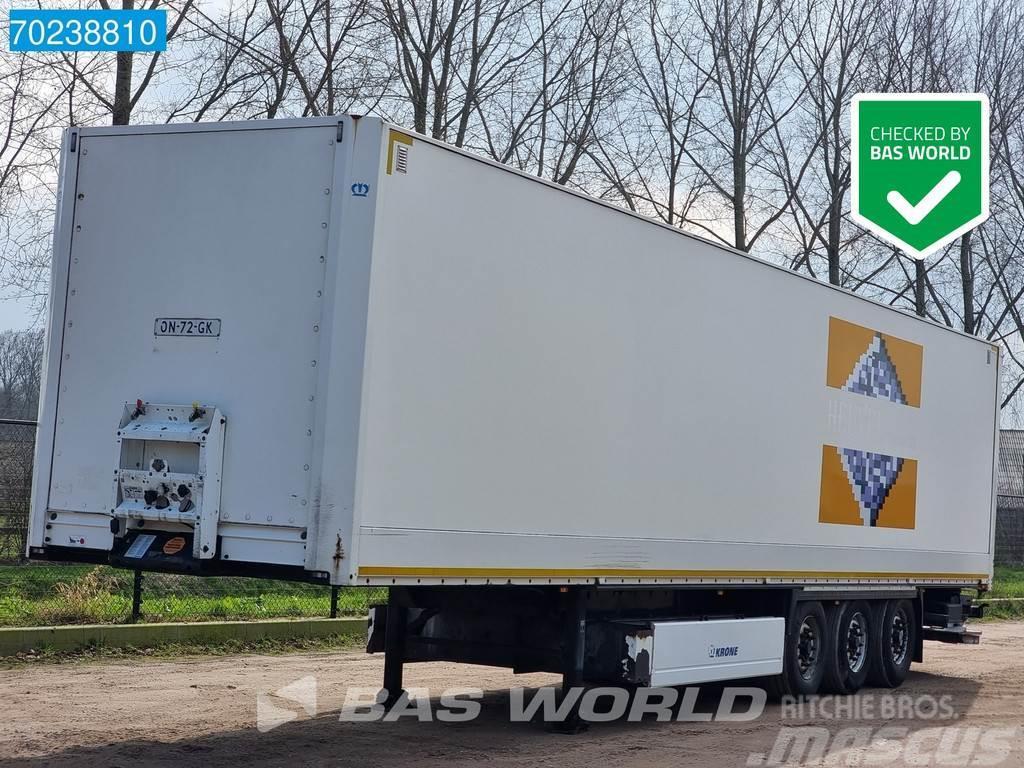 Krone SD 3 axles NL-Trailer 2x liftachse LBW Tailgate Box semi-trailers