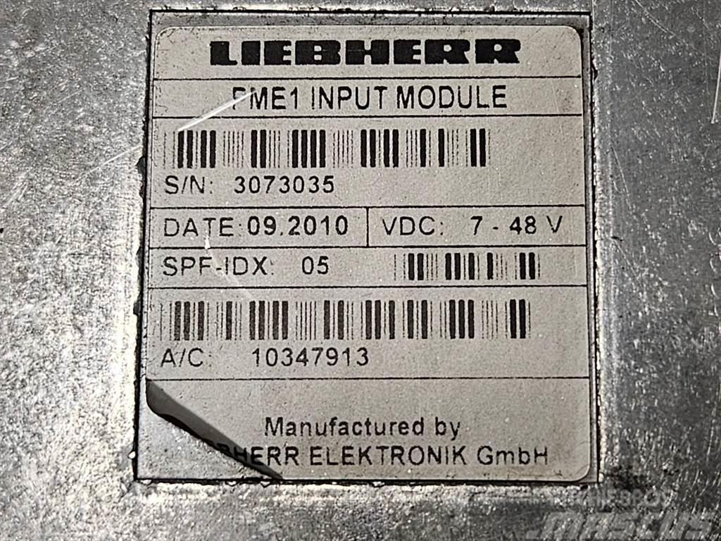 Liebherr LH80-10347913-PME1 INPUT-Control box/Steuermodul Electronics