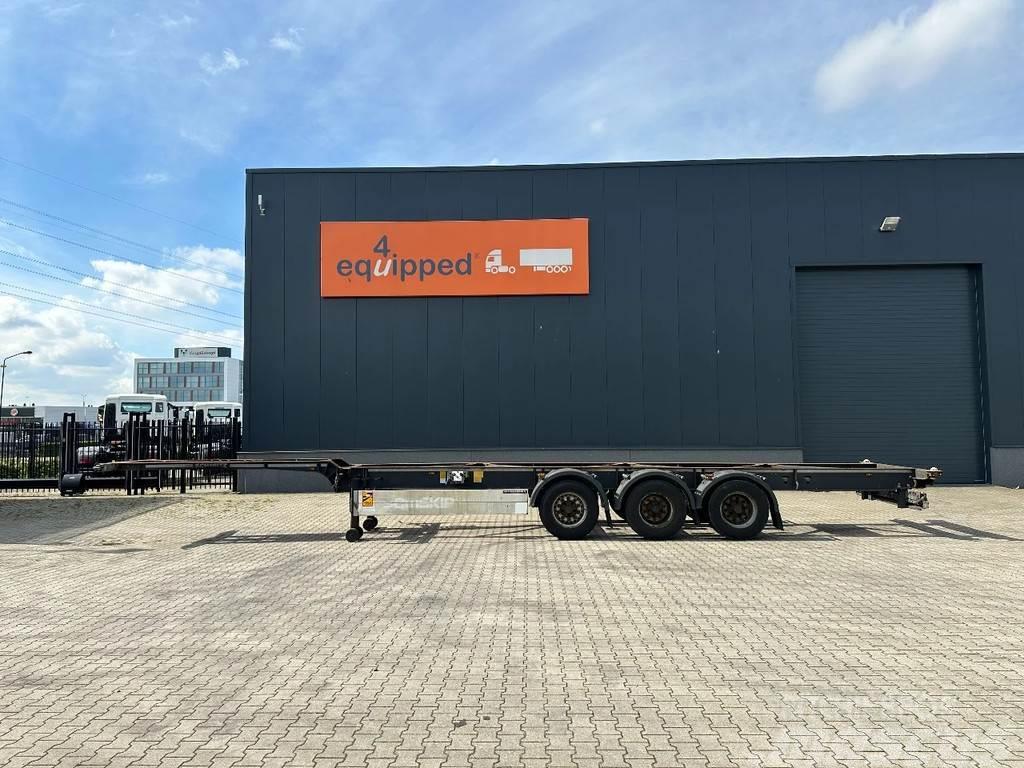 Schmitz Cargobull 45FT HC, empty weight: 4.240kg, BPW+drum, NL-chass Container semi-trailers
