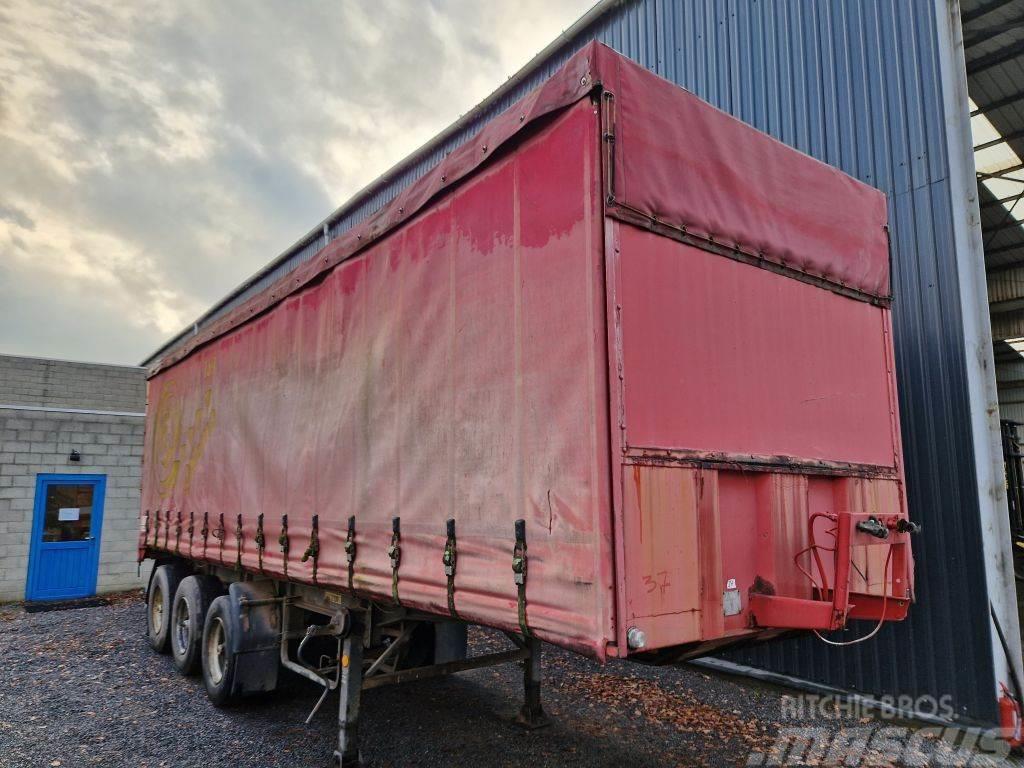 Schwarzmüller SPA 3 / EC / HUBDACH / TOIT LEVANT / HEFDAK / COIL Curtain sider semi-trailers