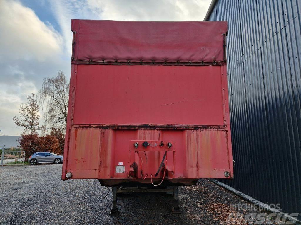 Schwarzmüller SPA 3 / EC / HUBDACH / TOIT LEVANT / HEFDAK / COIL Curtain sider semi-trailers