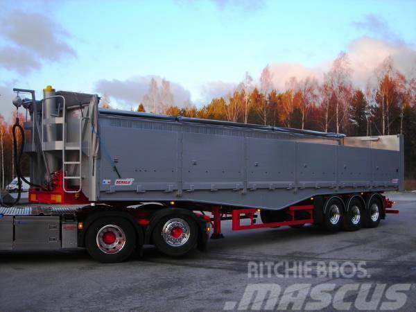 Benalu Aluberry 13,5m VIKT 8 TON  TIPPTRAILER  med dörrar Tipper semi-trailers