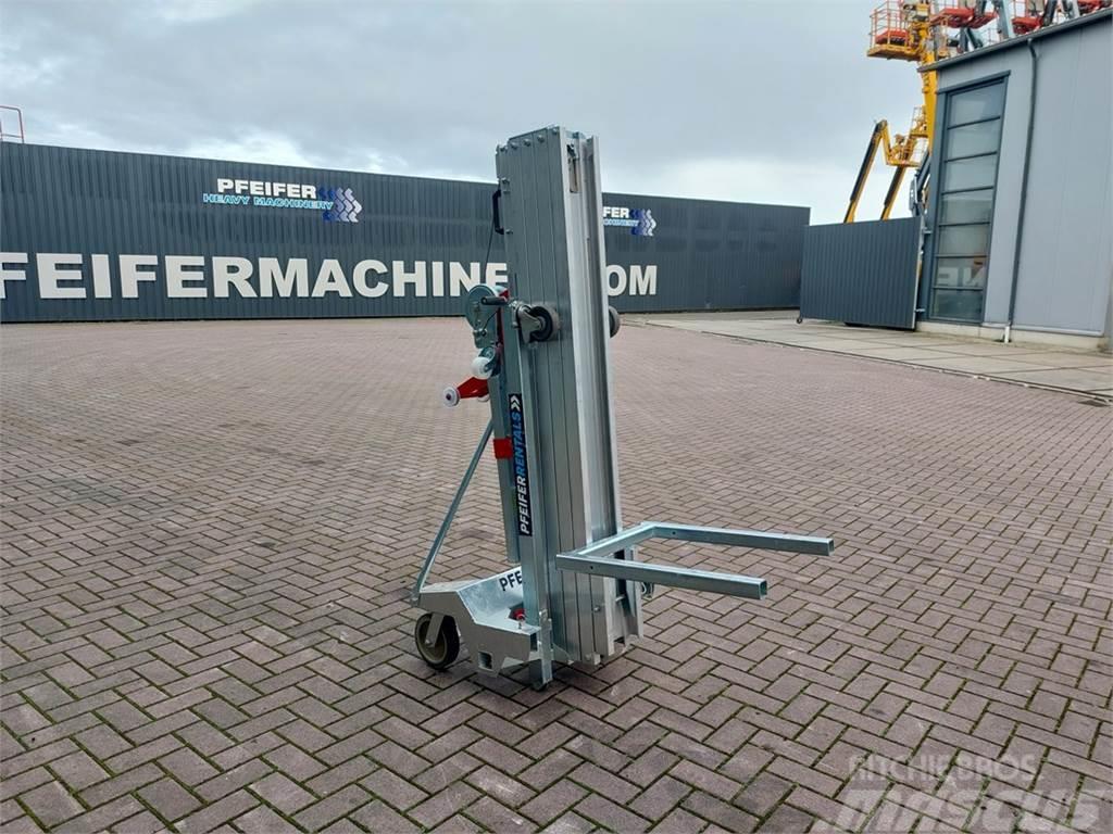  ALPLIFT Large 620 Material Lift, Valid inspection, Articulated boom lifts