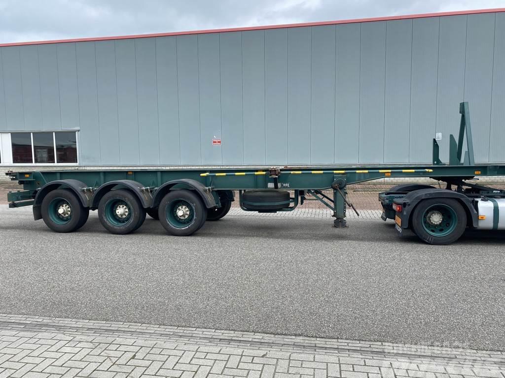 Pacton 20/30 Ft. Chassis, ( Kipper chassis ) Zink-prayed, Container semi-trailers