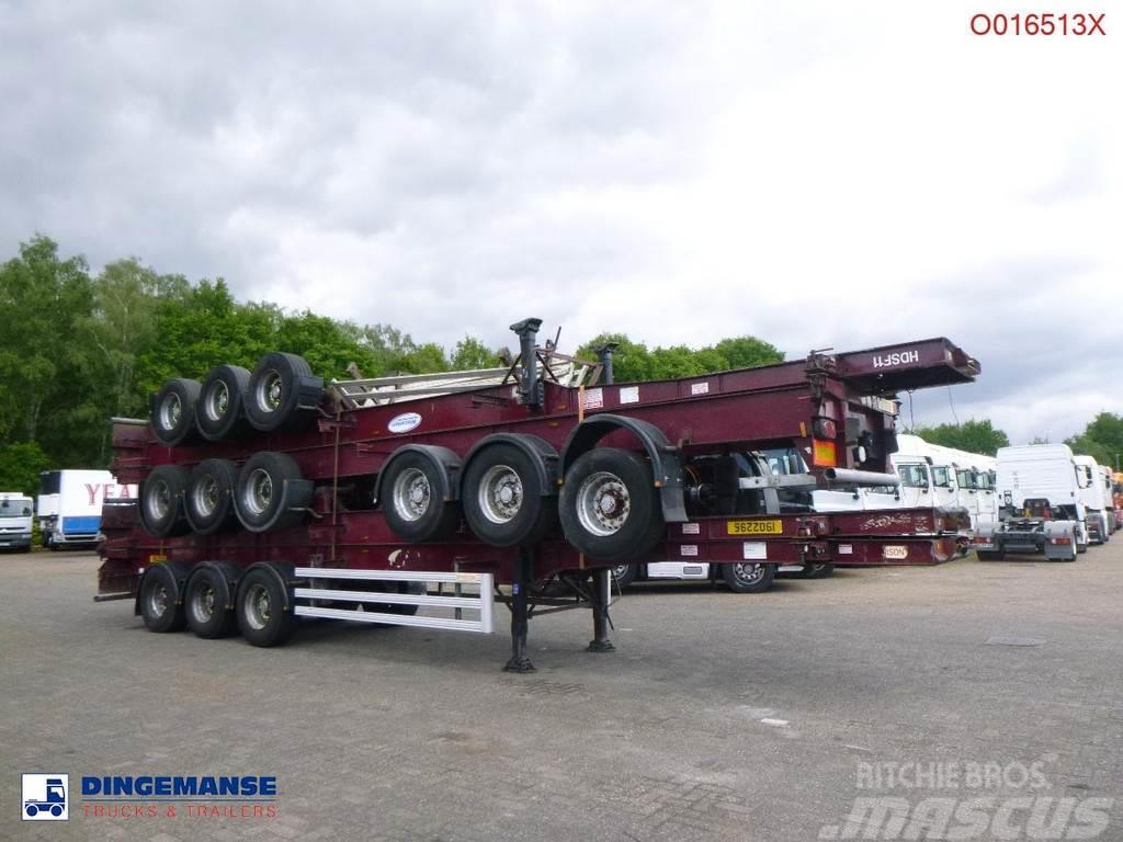 Dennison Stack - 4 x container trailer 40 ft Container semi-trailers