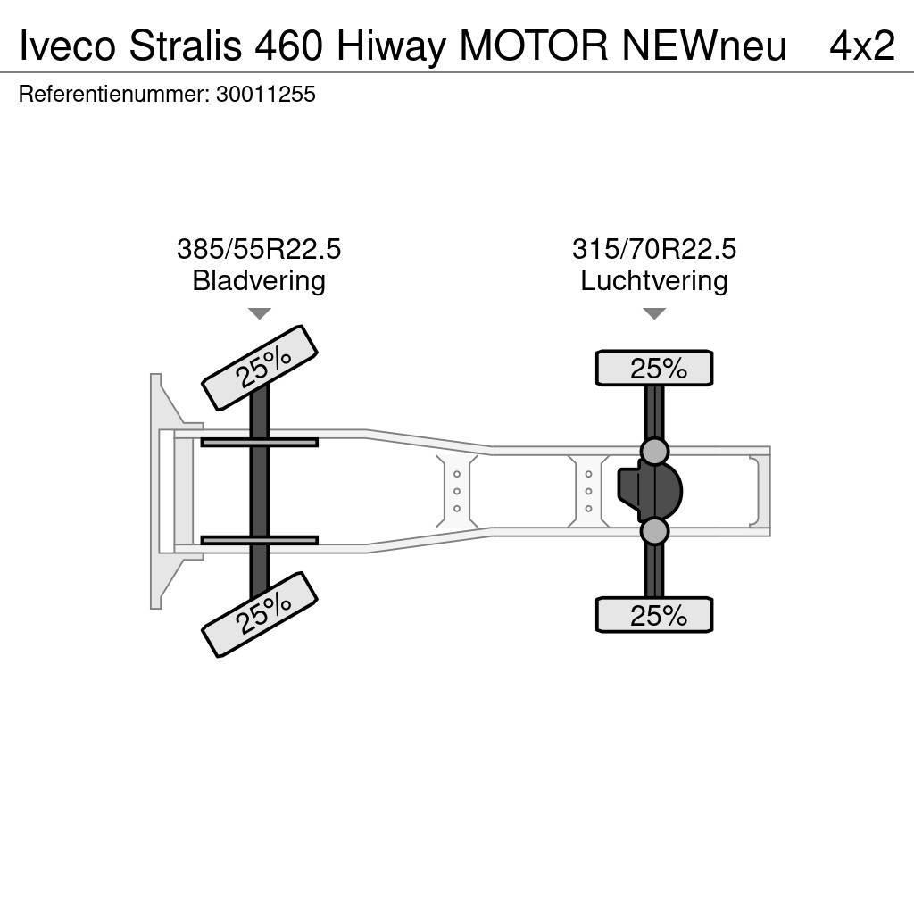 Iveco Stralis 460 Hiway MOTOR NEWneu Prime Movers