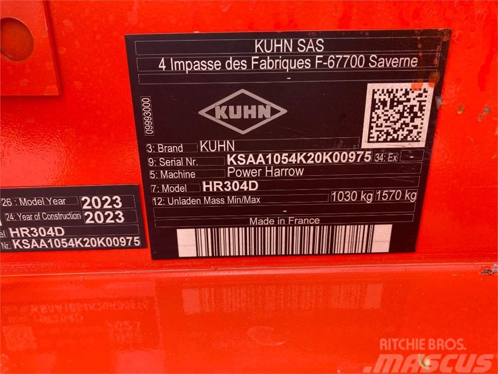 Kuhn HR 304 D Power harrows and rototillers