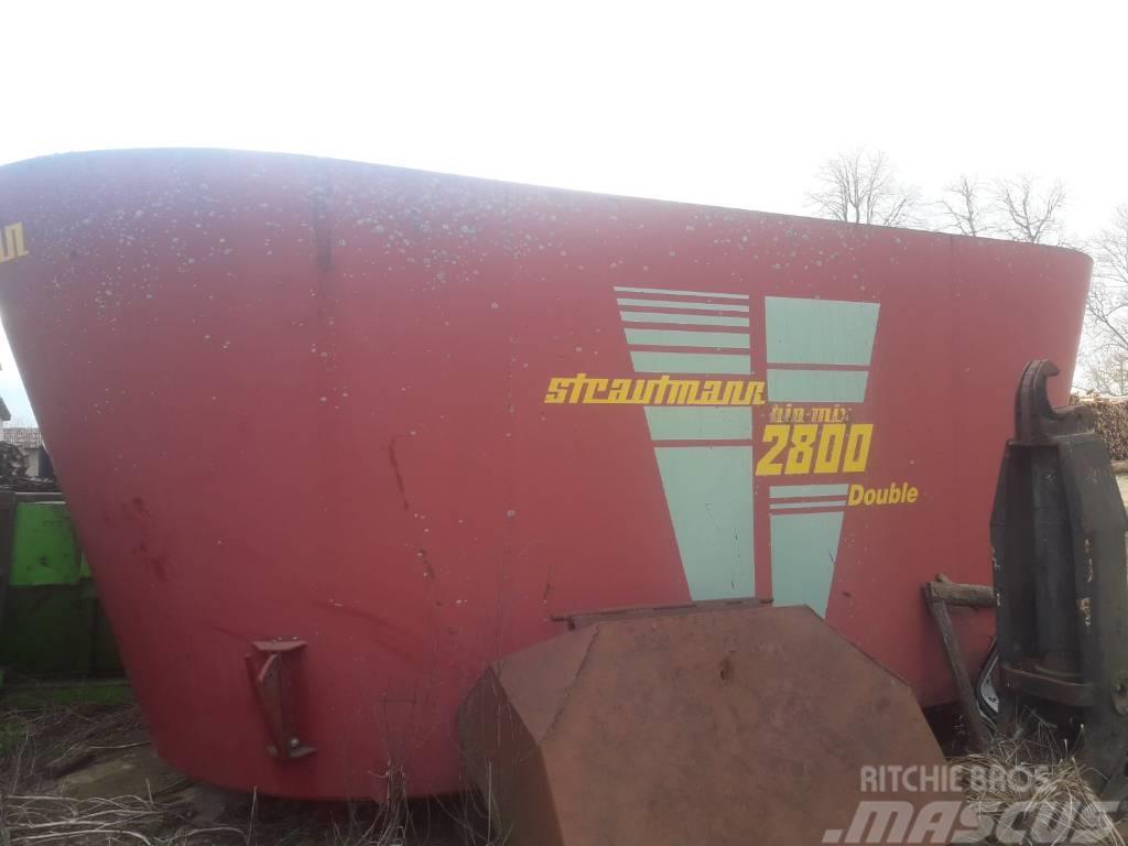 Strautmann Biomix 2800 Double Feed mixer