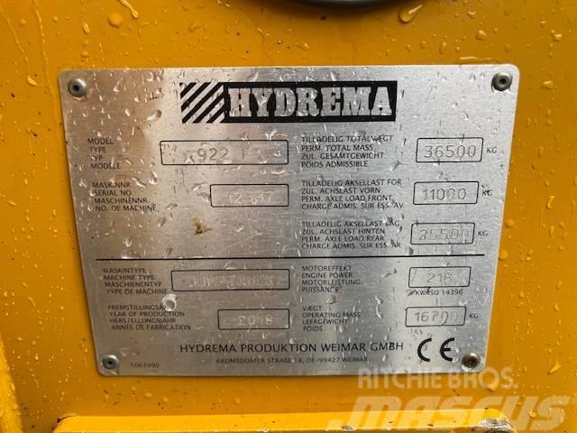 Hydrema 922F Articulated Haulers