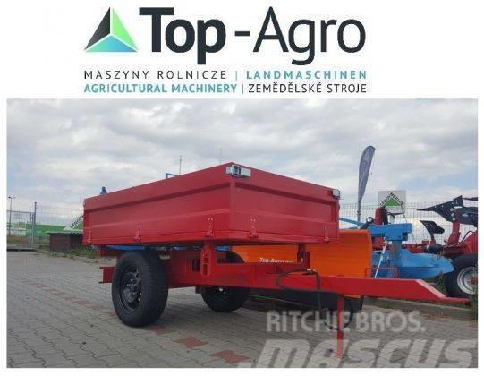 Top-Agro 3 sides tipping trailer, 1 axle, perfect price! Tipper trucks