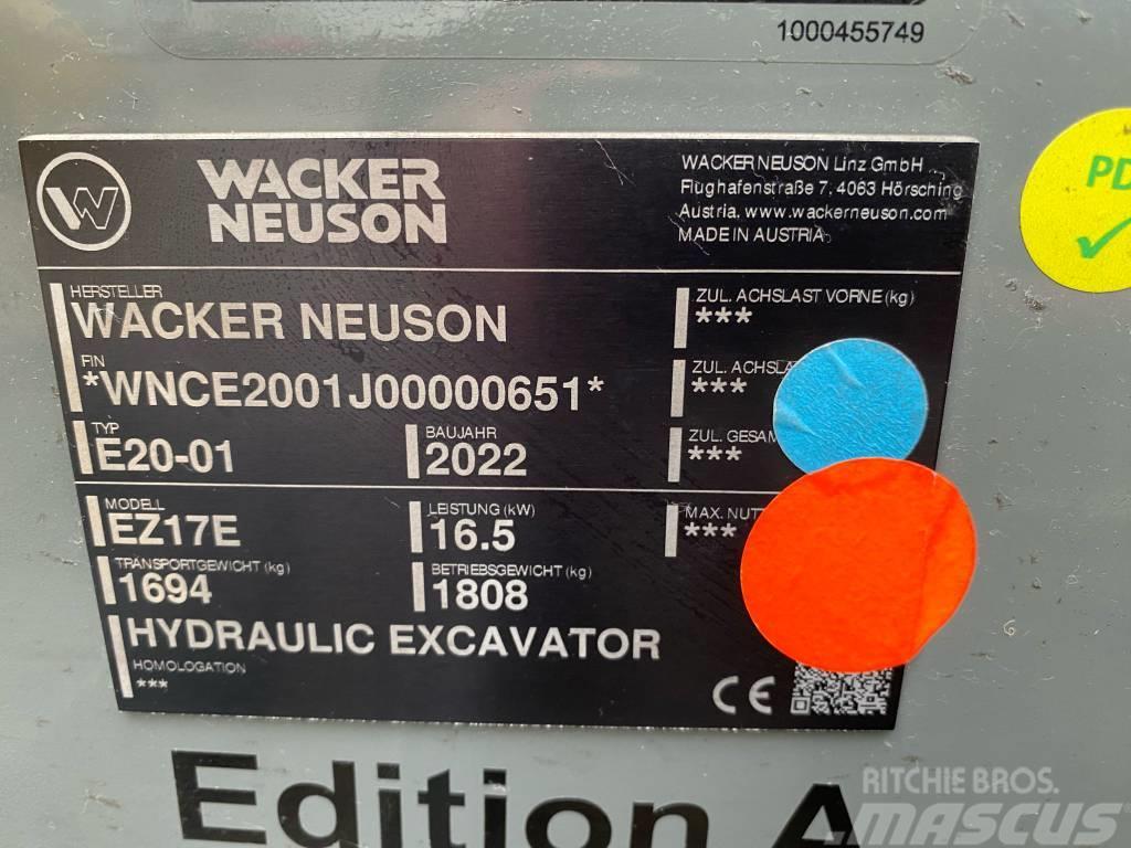 Wacker Neuson EZ17e Crawler excavators