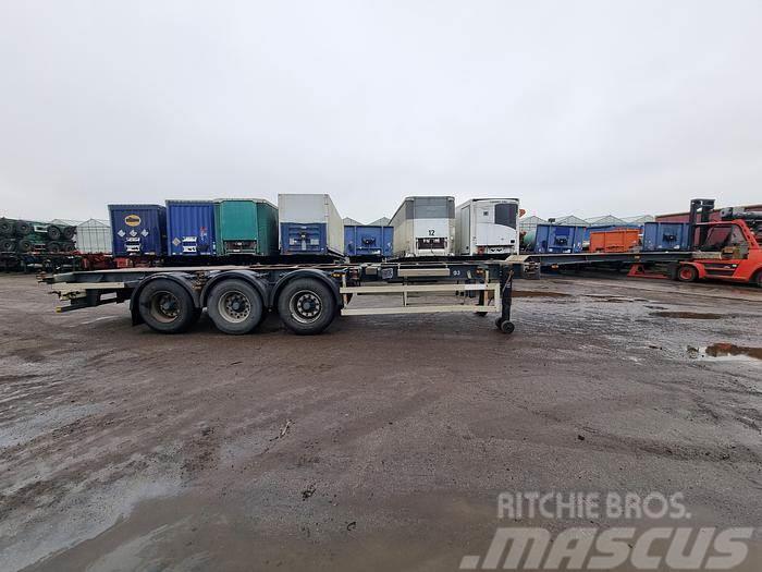 Groenewegen 30CC-14-27| 40ft, 2x 20ft, 30ft, Container semi-trailers