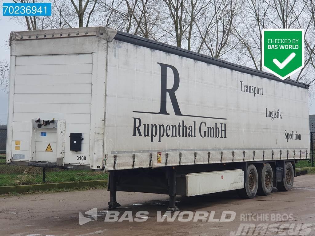 Schmitz Cargobull SCB*S3T 3 axles Lift+lenkachse Kooiaap Palettenkas Curtain sider semi-trailers