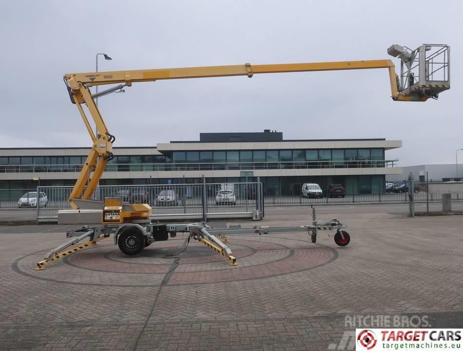 Ommelift Omme 1550EX Articulated Electric Boom Lift 1530cm Trailer mounted platforms