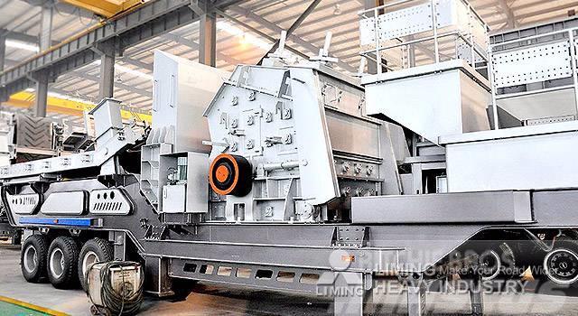 Liming YG1142 FW315Ⅱ Mobile Impact Crusher Aggregate plants