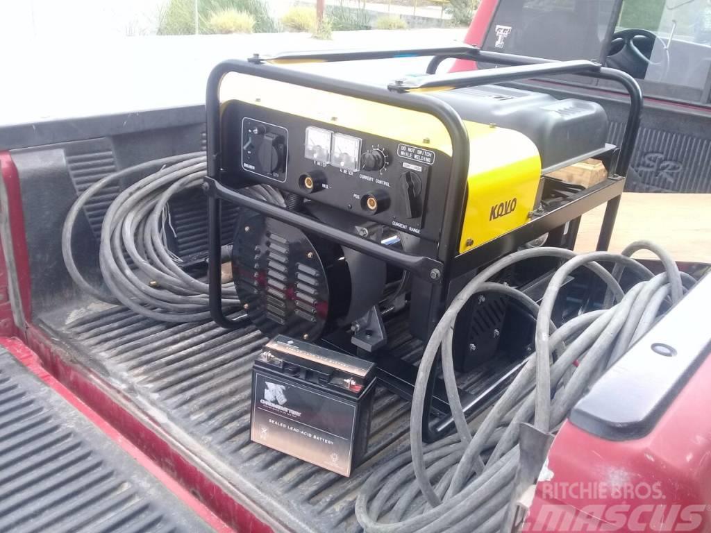 Kovo welder generator powered by Mitsubishi EW240G Welding Equipment