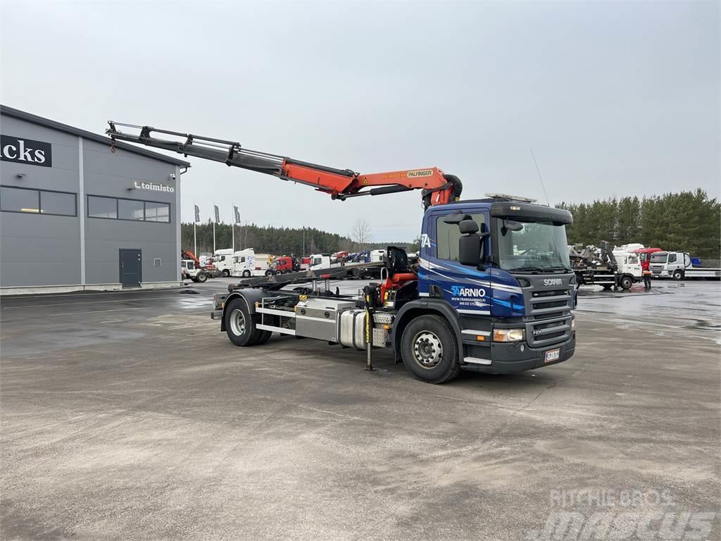 Scania P 230 4X2 Truck mounted cranes