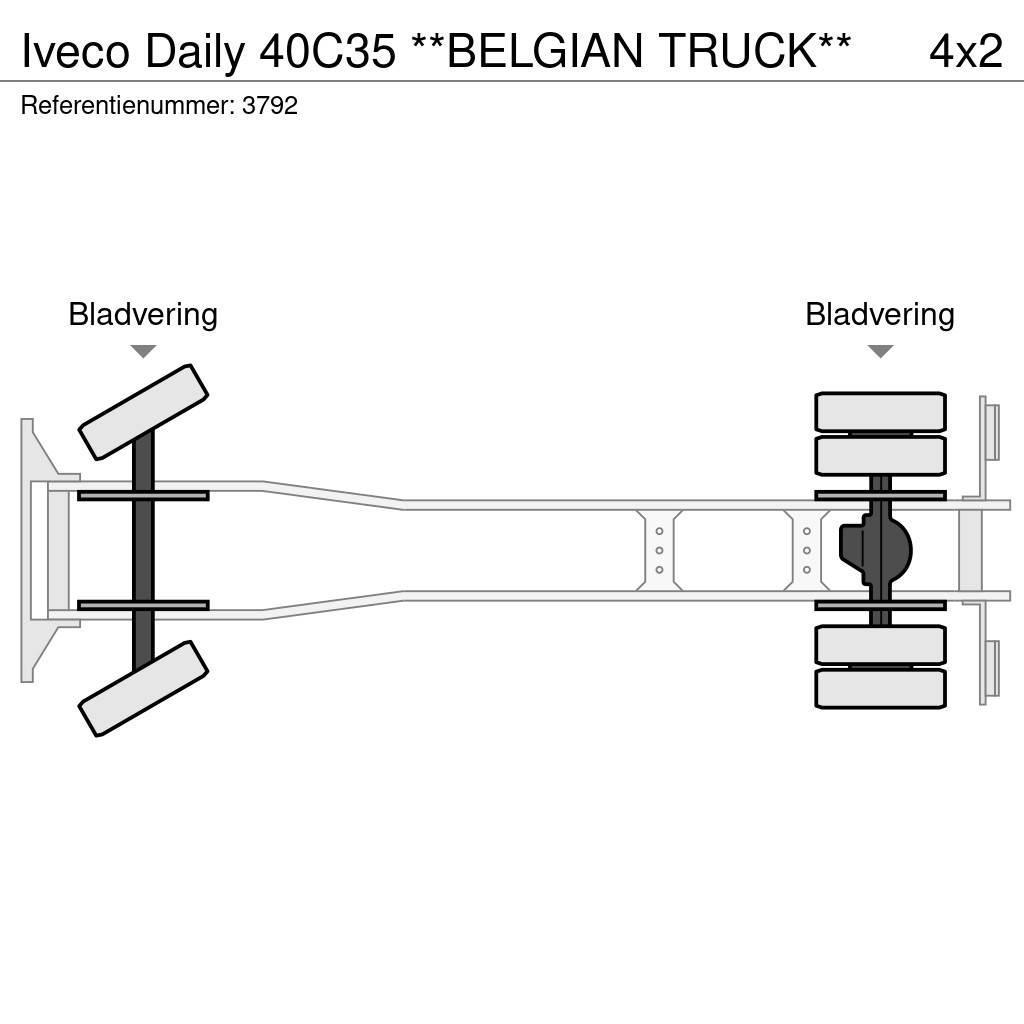 Iveco Daily 40C35 **BELGIAN TRUCK** Box trucks