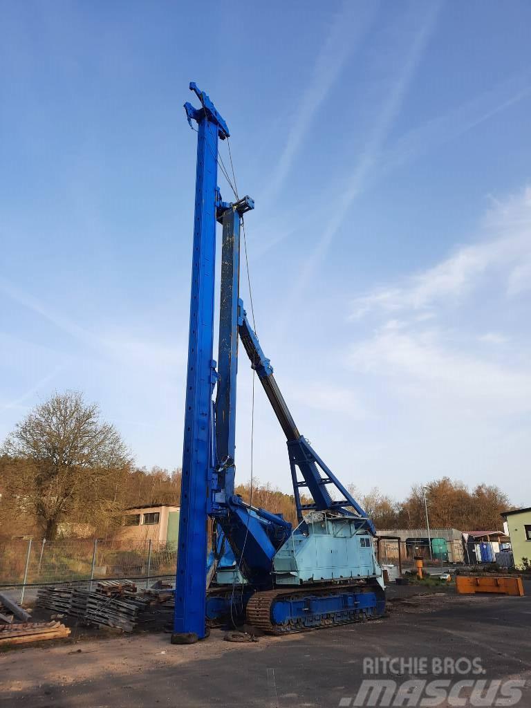 Hitachi Messmann Piling leader KH 150 Sys Fundex Drilling rigs