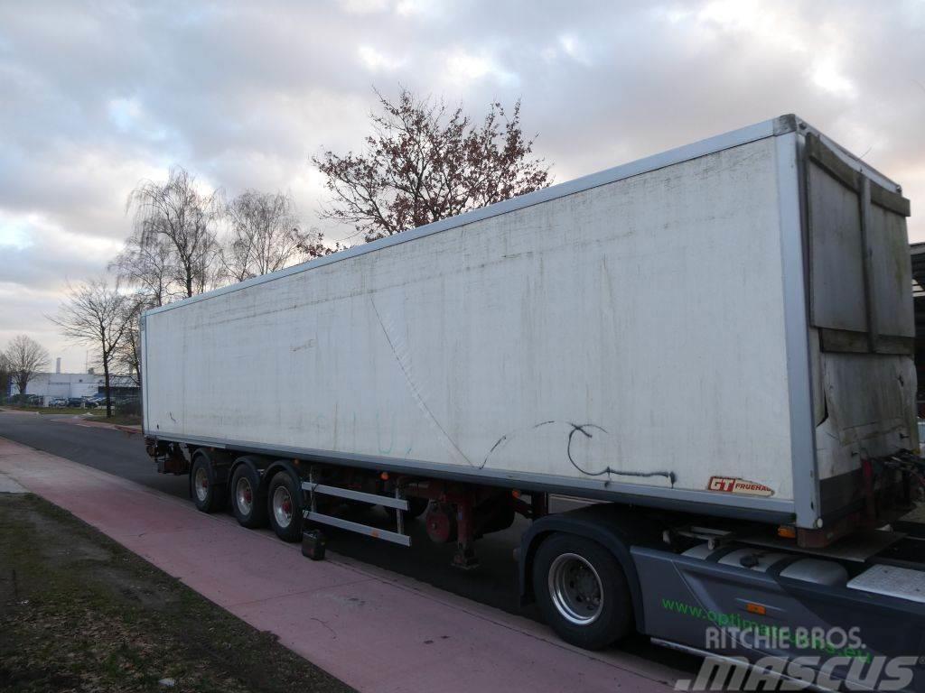 Fruehauf ONCRK 39-327 / DHOLLANDIA 2000kg Box semi-trailers
