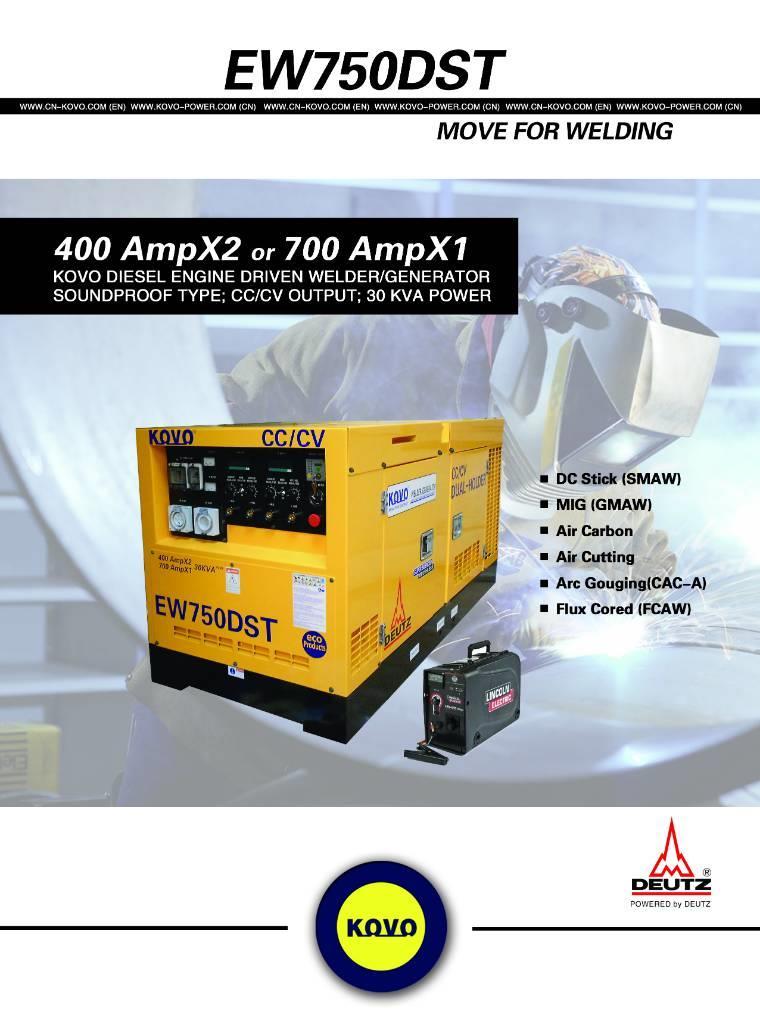 Deutz welder generator EW750DST Welding Equipment