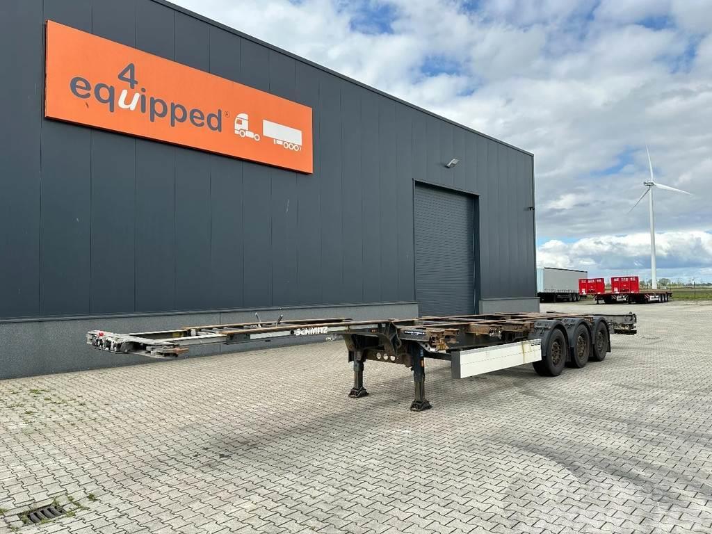 Schmitz Cargobull 45FT HC, discbrakes, liftaxle, extendable front+ r Container semi-trailers