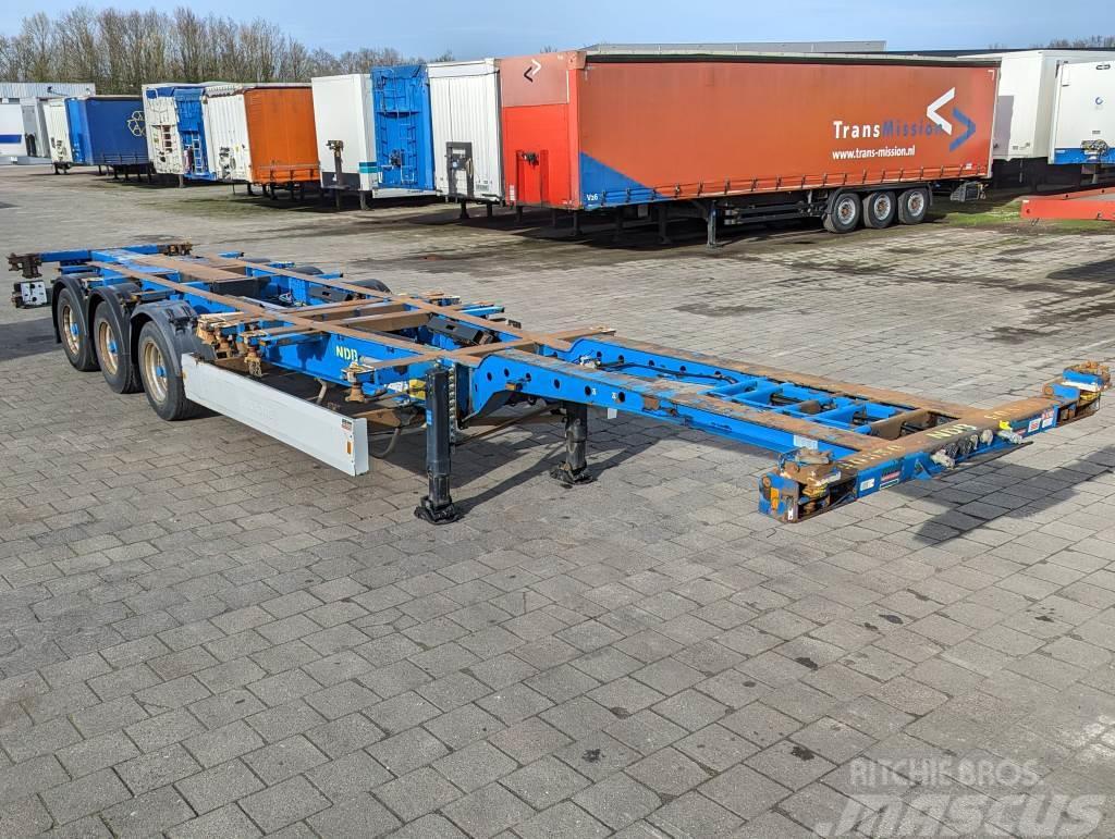 Krone SD 27 3-Assen BPW - DrumBrakes- 5640kg - All Sorts Container semi-trailers