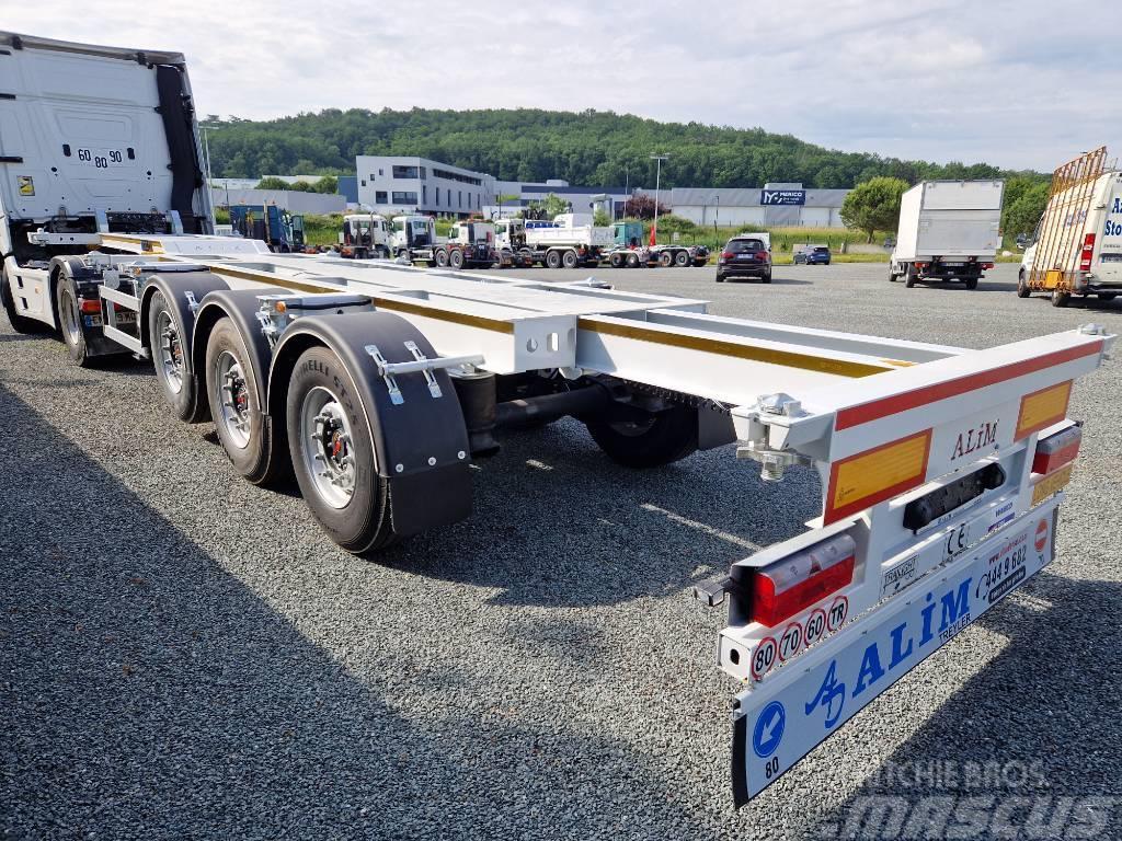 Alim TRAILER PORTE CONTAINER EXTENSIBLE NEUVE Container semi-trailers