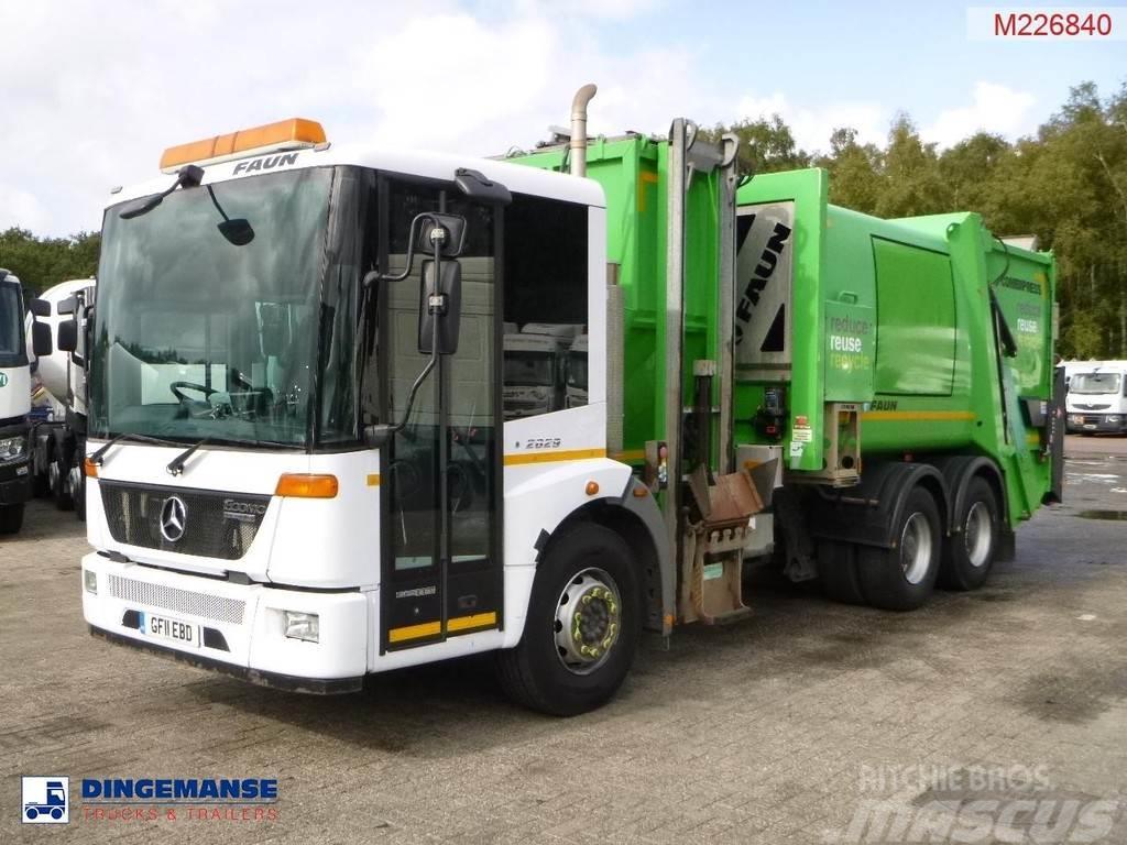 Mercedes-Benz Econic 2629LL 6x4 RHD Faun refuse truck Waste trucks