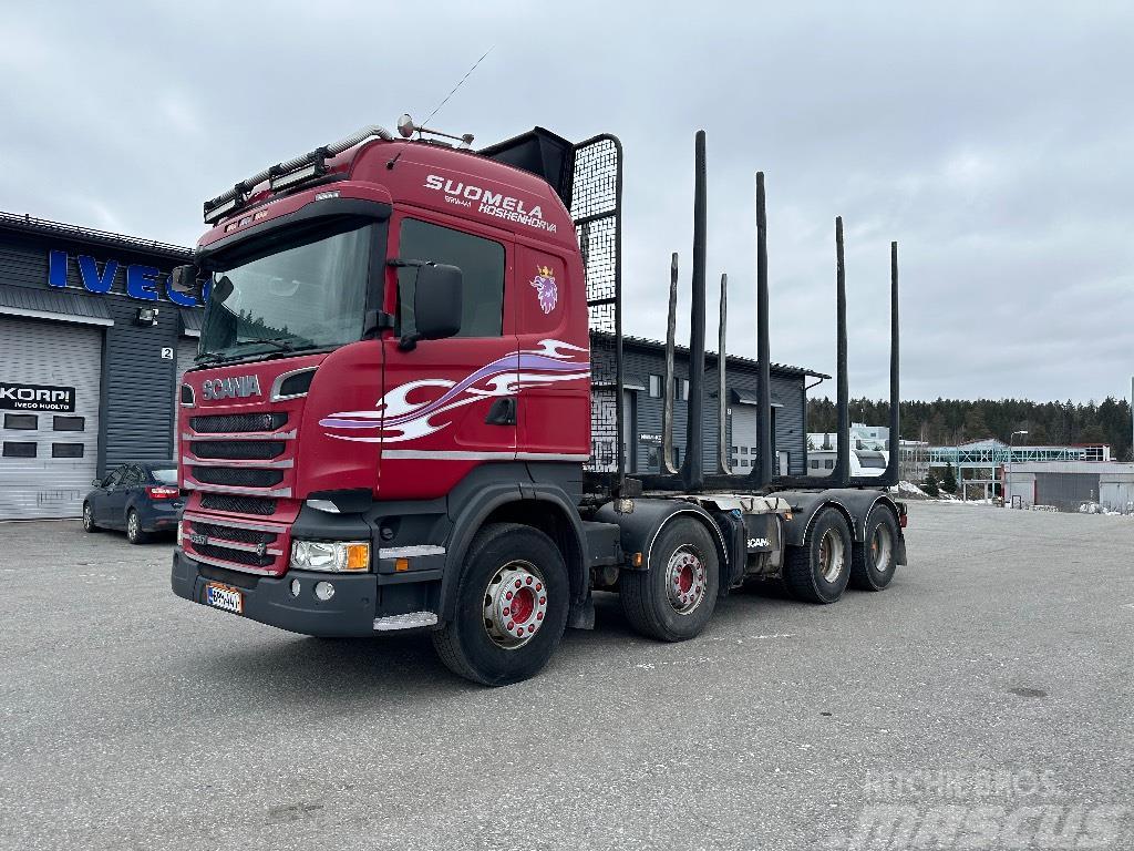 Scania R620 8x4 Timber trucks
