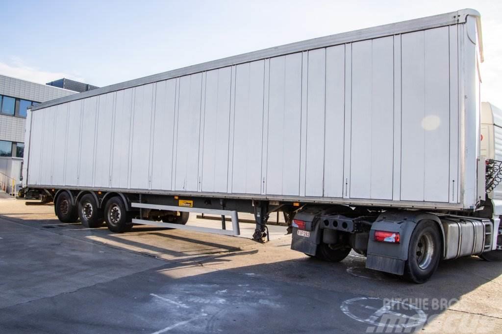 Coder FOURGON - COTES OUVRABLE Box semi-trailers
