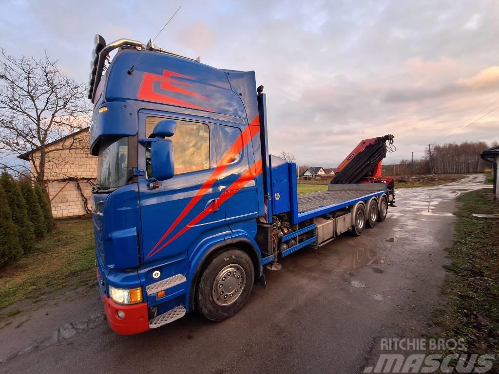 Scania R560 8x4 Palfinger60002 Truck mounted cranes