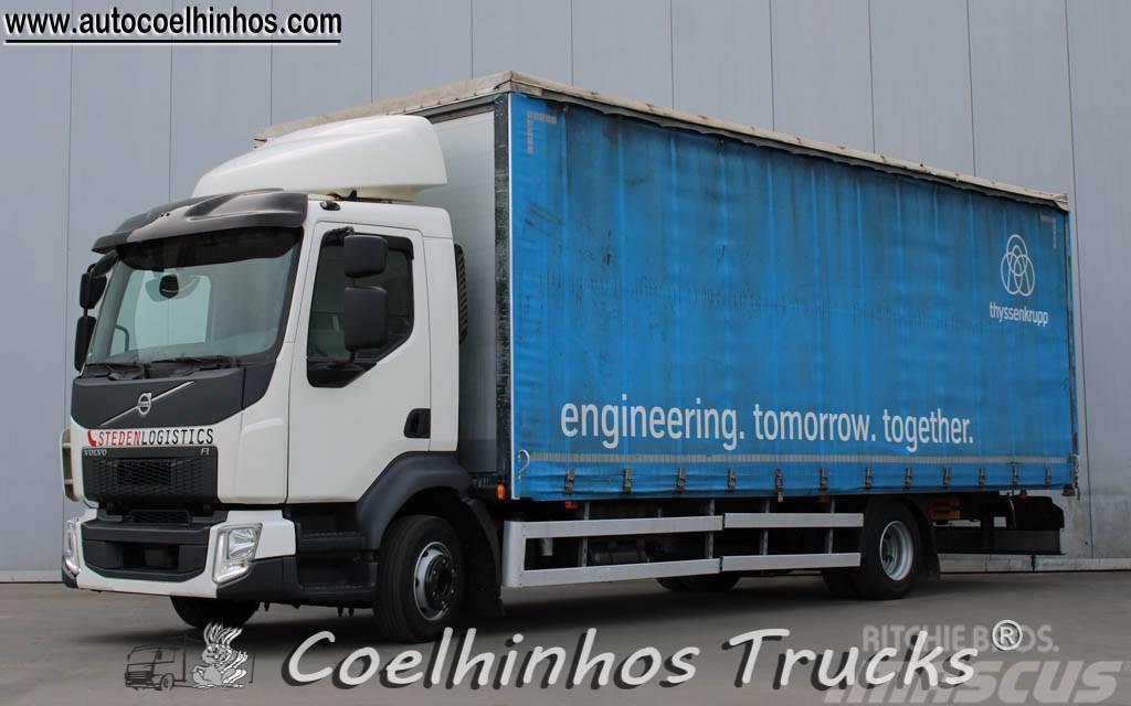 Volvo FL 210 Curtain sider trucks